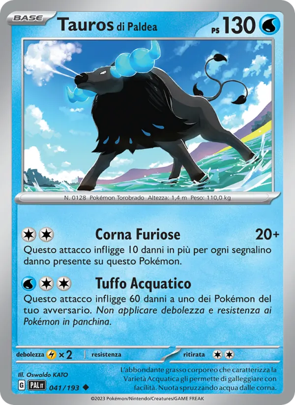 Paldean Tauros (PAL 041)