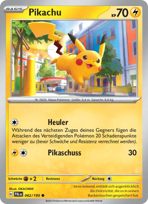 Pikachu (PAL 062)