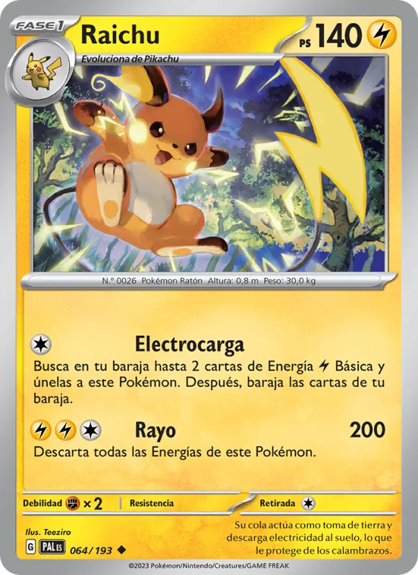 Raichu (PAL 064)
