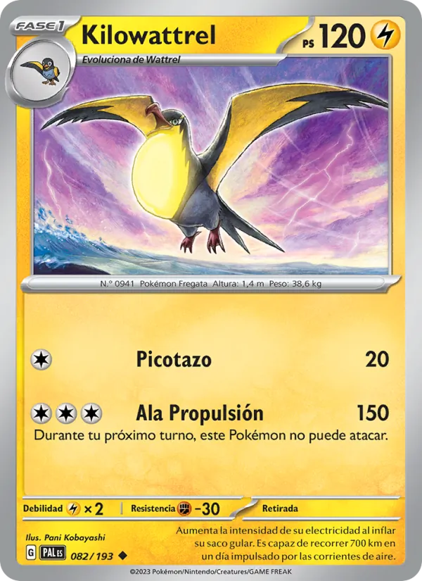 Kilowattrel (PAL 082)