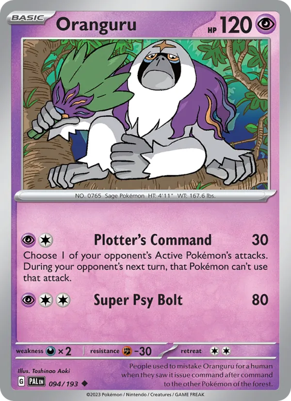 Oranguru (PAL 094)