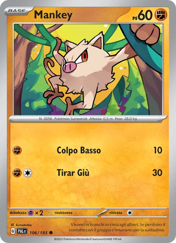 Mankey (PAL 106)