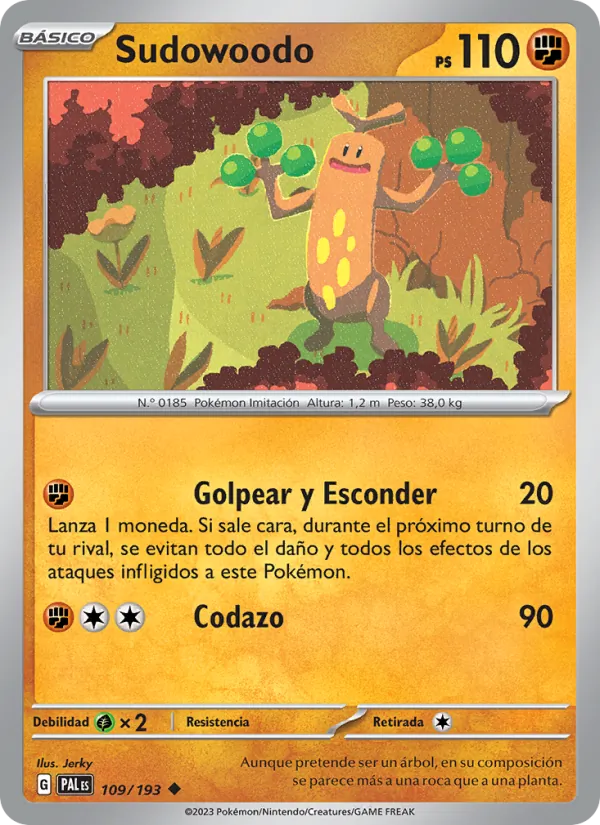 Sudowoodo (PAL 109)