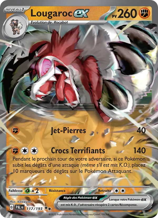 Lycanroc ex (PAL 117)