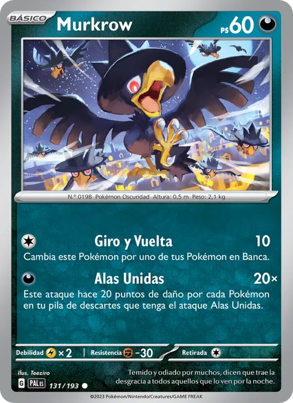 Murkrow (PAL 131)