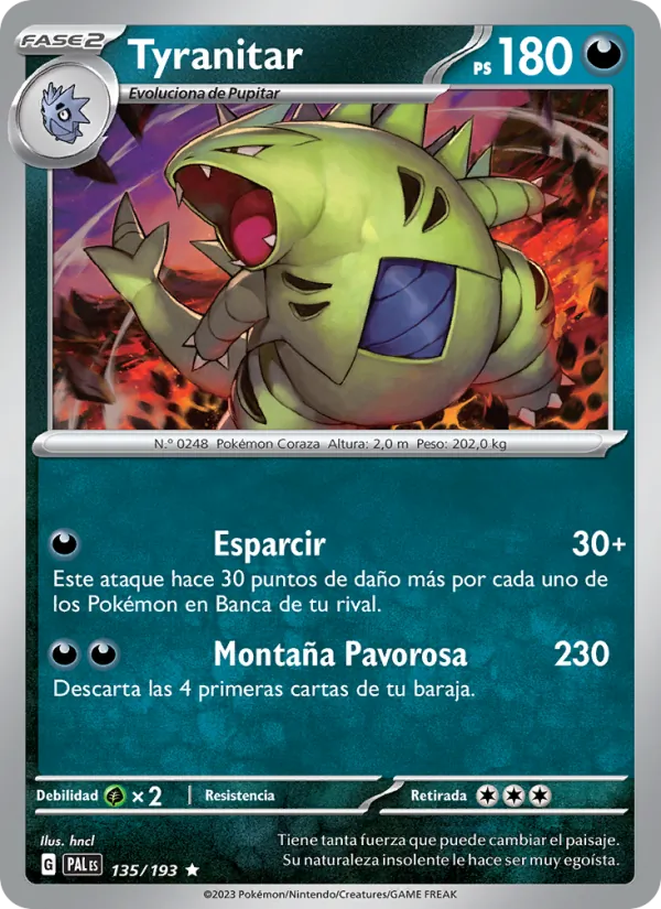 Tyranitar (PAL 135)