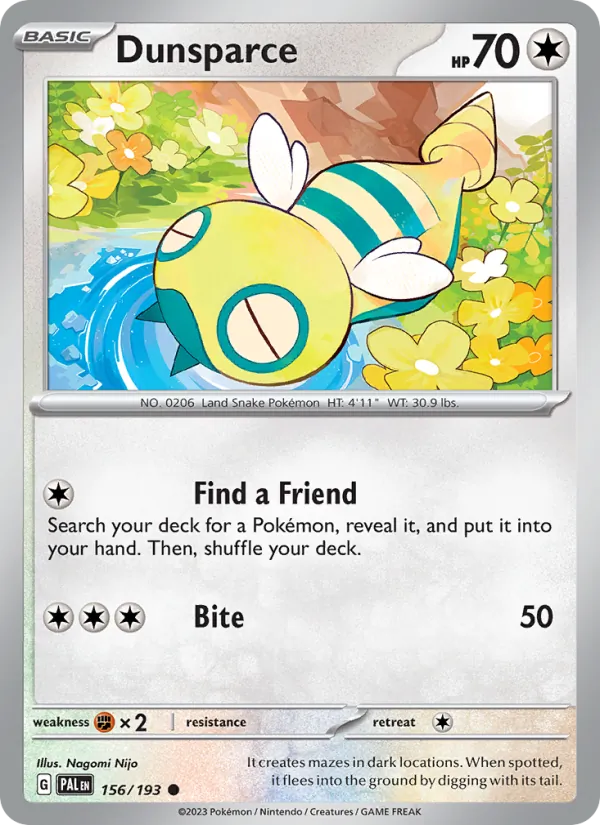 Dunsparce (PAL 156)