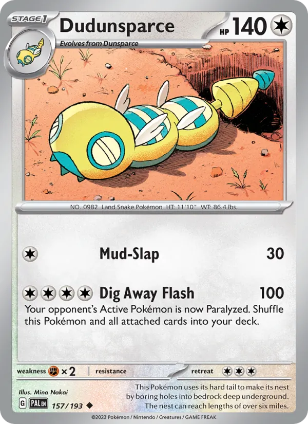Dudunsparce (PAL 157)