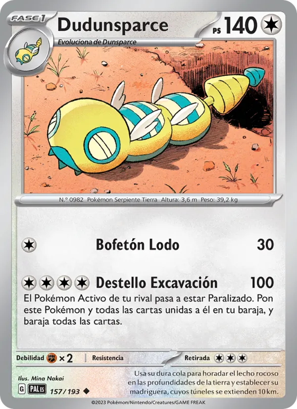 Dudunsparce (PAL 157)