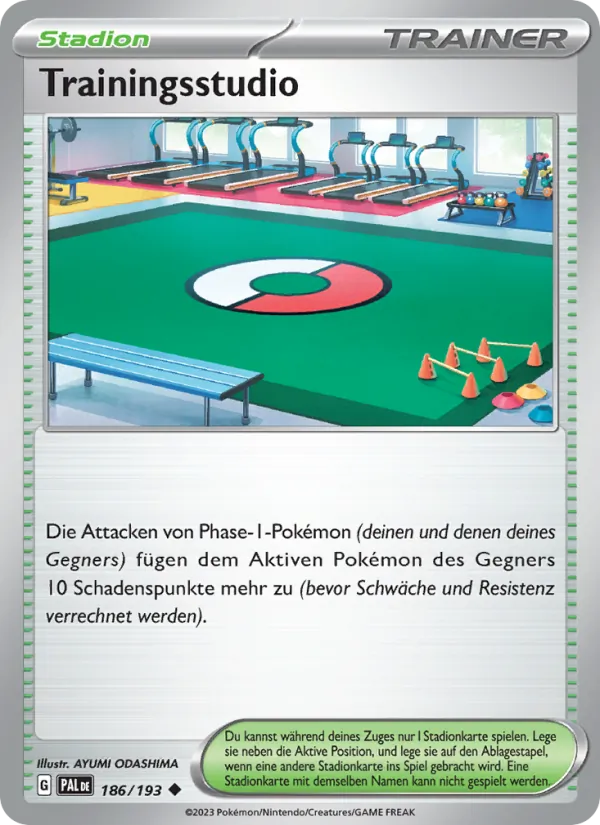 Trainingsstudio (PAL 186)