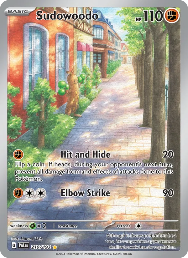 Sudowoodo (PAL 219)