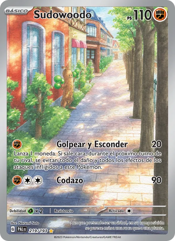 Sudowoodo (PAL 219)