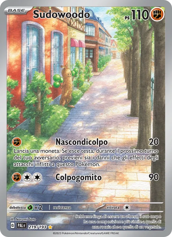 Sudowoodo (PAL 219)