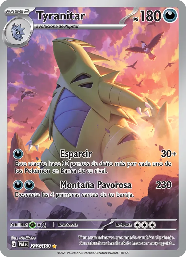 Tyranitar (PAL 222)