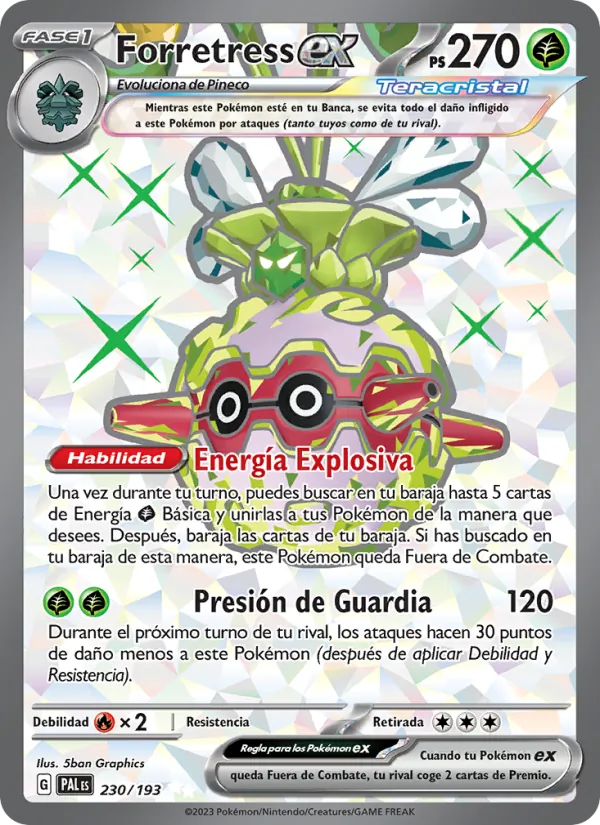 Forretress ex (PAL 230)