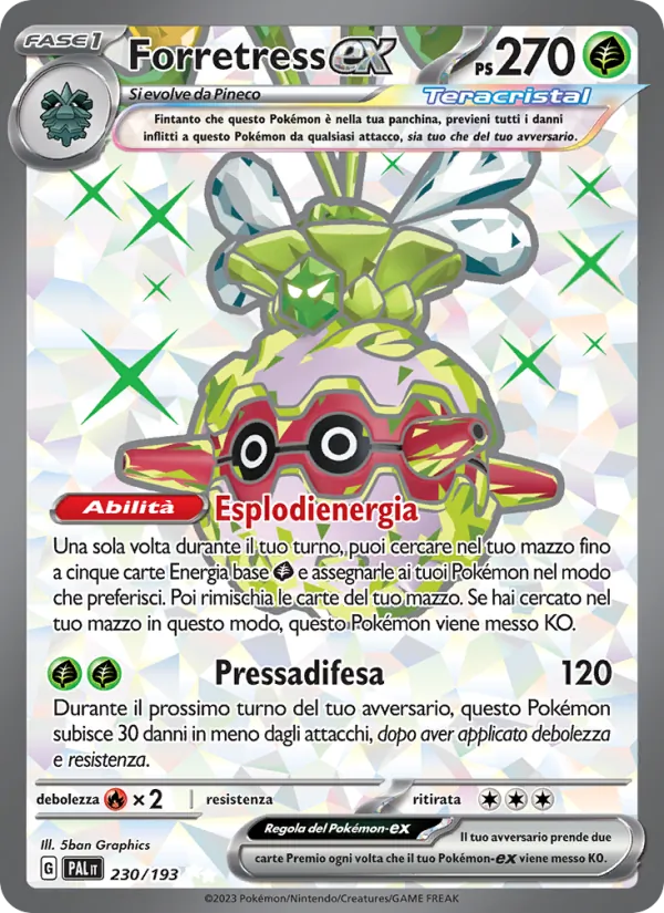 Forretress ex (PAL 230)