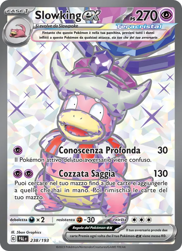 Slowking ex (PAL 238)