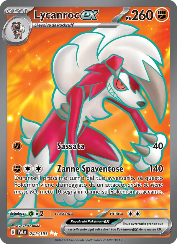 Lycanroc ex (PAL 241)