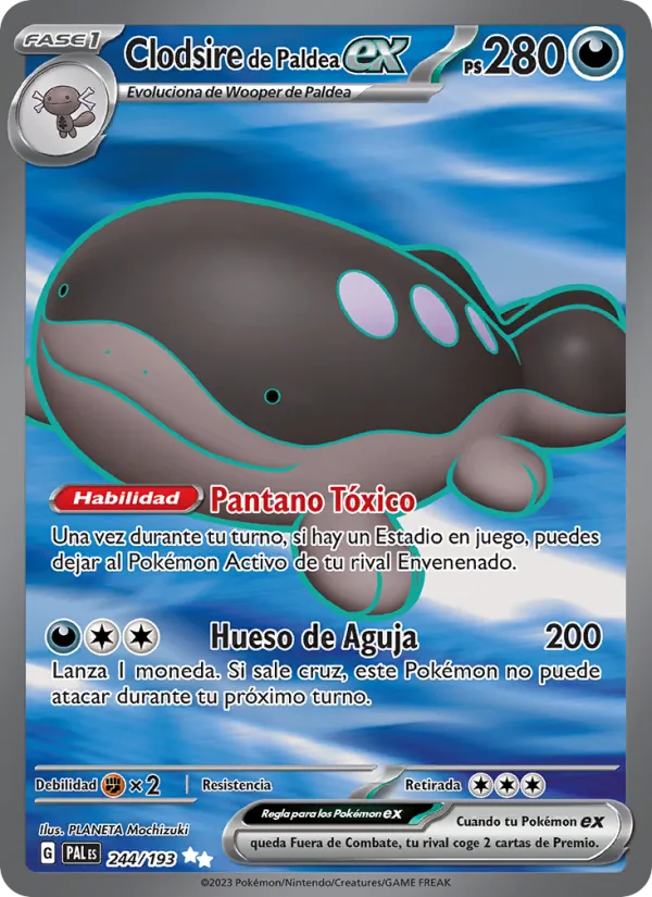 Paldean Clodsire ex (PAL 244)