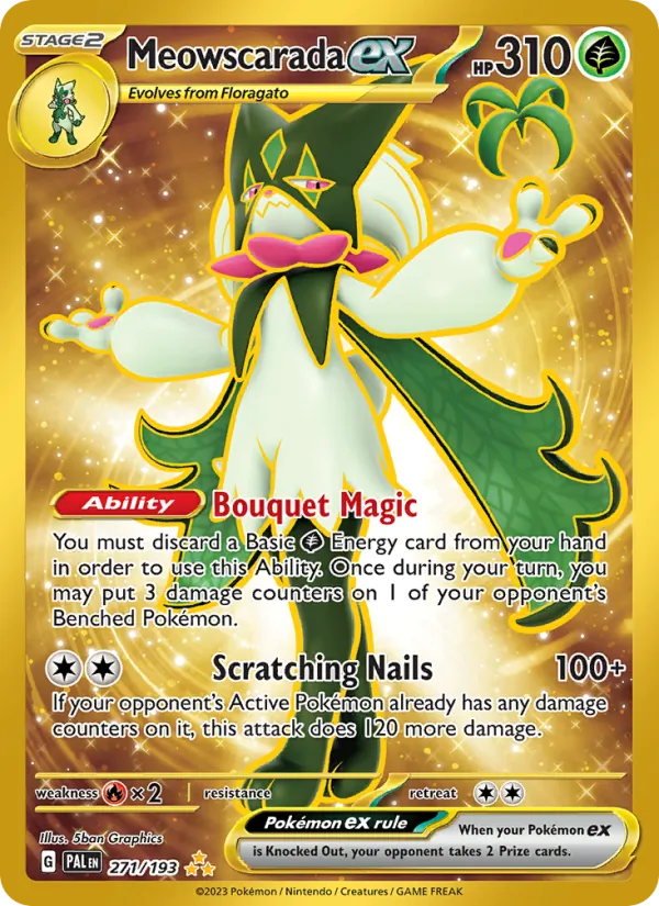 Meowscarada ex (PAL 271)