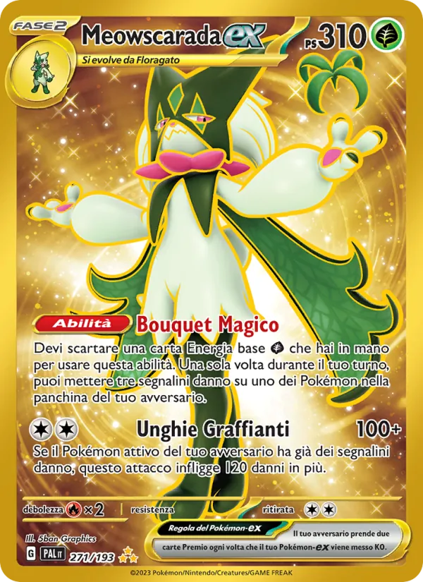 Meowscarada ex (PAL 271)