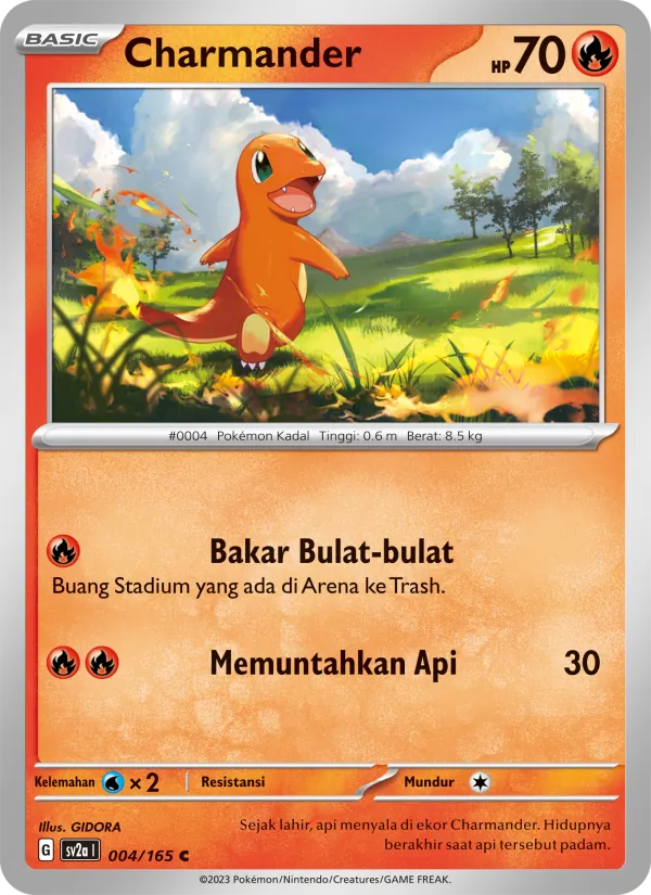 Charmander (sv2a 004)