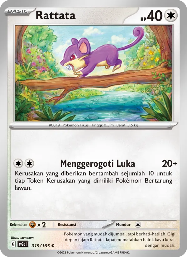Rattata (sv2a 019)