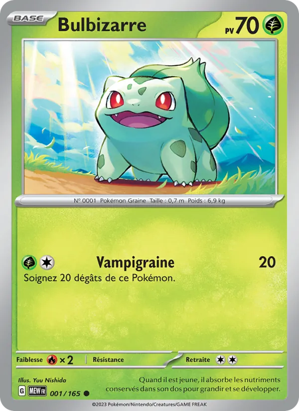 Bulbasaur (MEW 001)