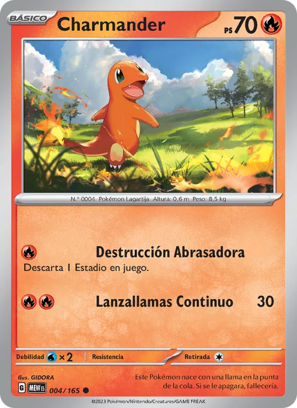 Charmander (MEW 004)