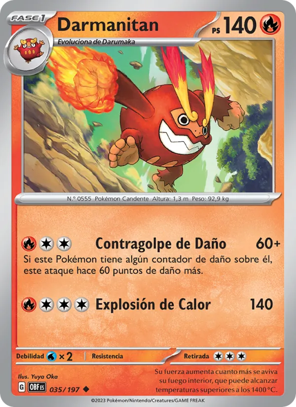 Darmanitan (OBF 035)