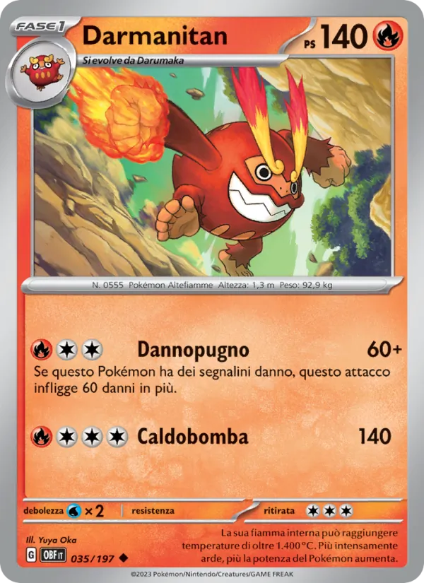 Darmanitan (OBF 035)