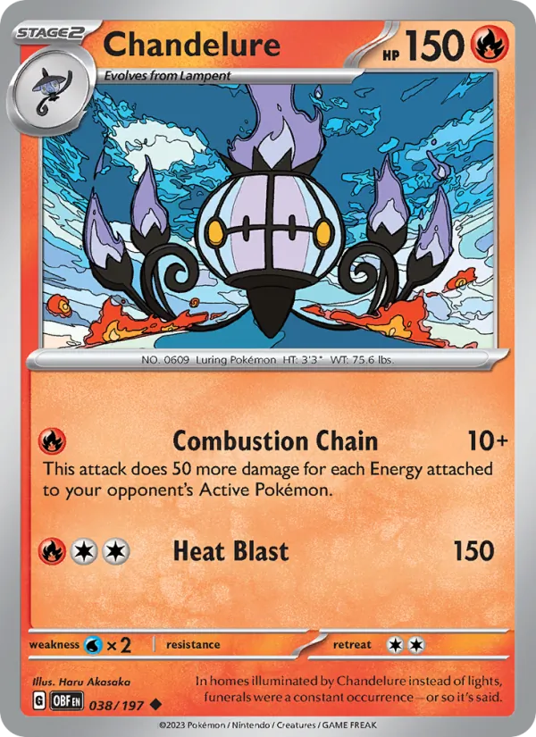 Chandelure (OBF 038)
