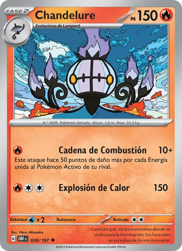 Chandelure (OBF 038)