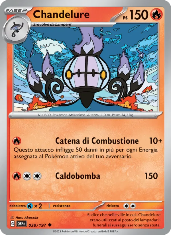 Chandelure (OBF 038)