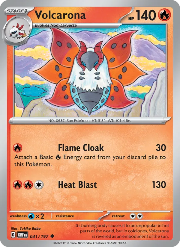 Volcarona (OBF 041)