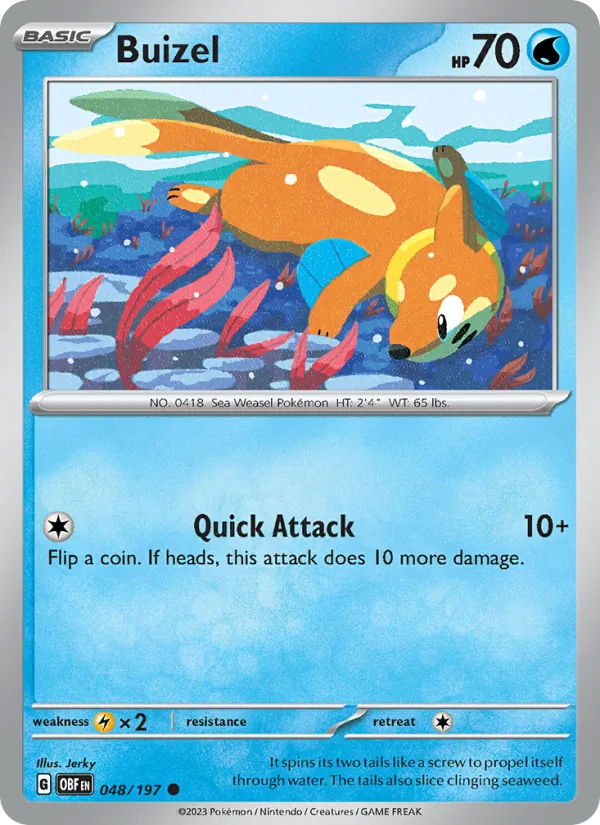 Buizel (OBF 048)