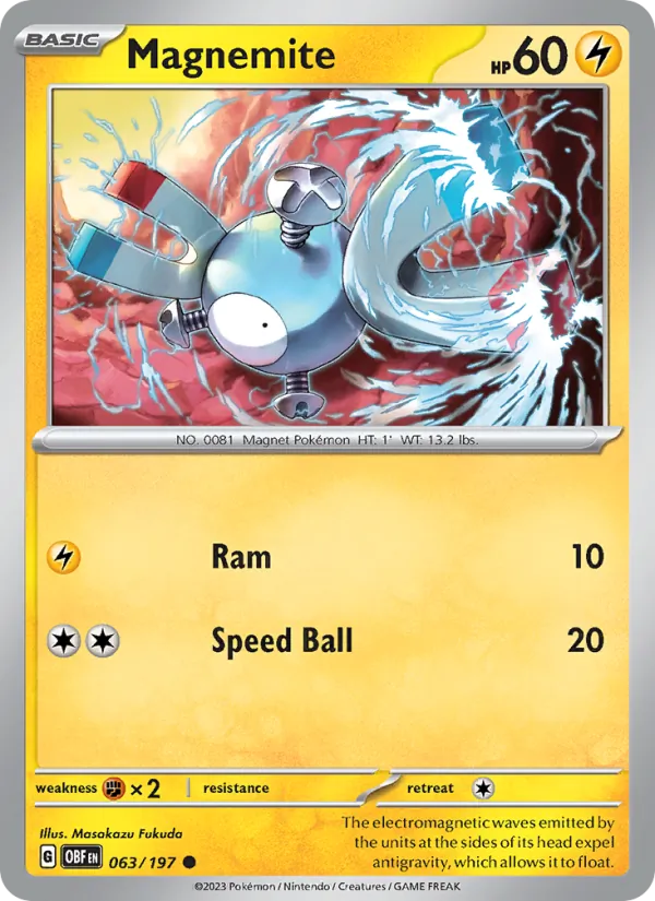 Magnemite (OBF 063)