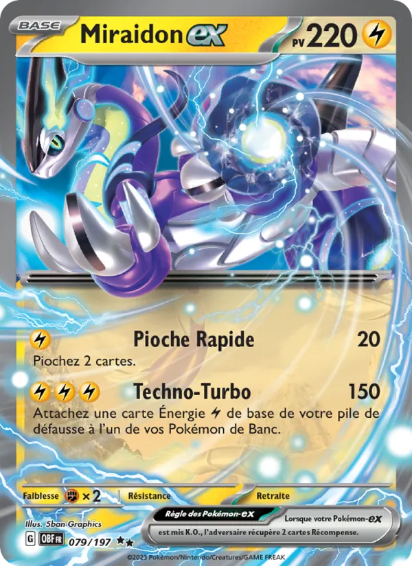 Miraidon ex (OBF 079)