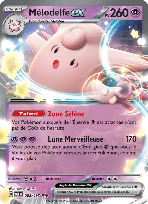 Clefable ex (OBF 082)