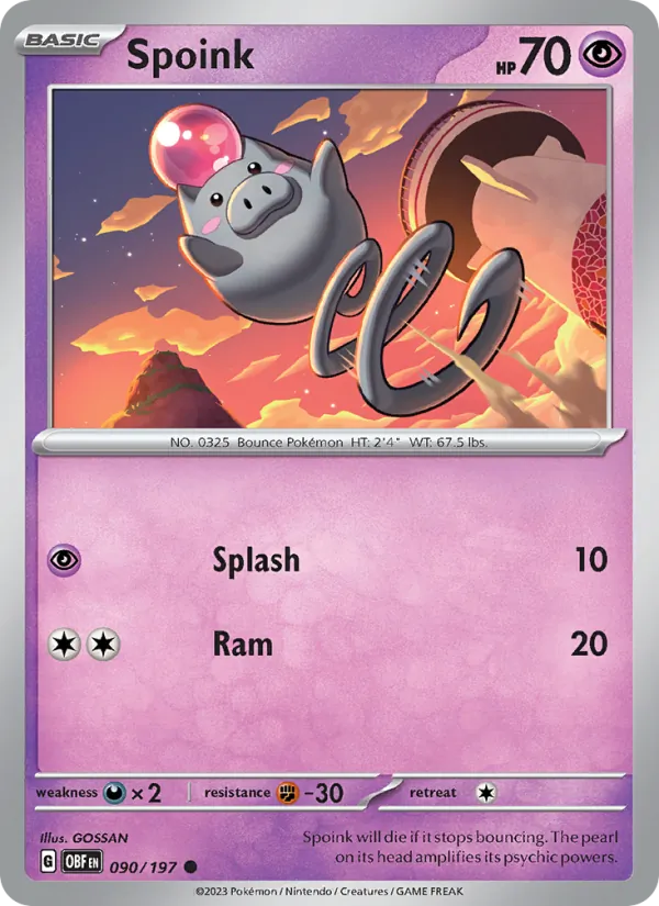 Spoink (OBF 090)