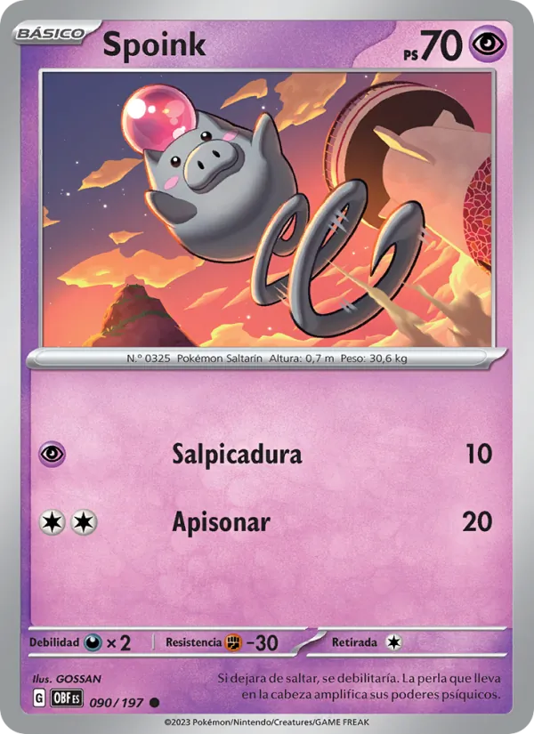 Spoink (OBF 090)