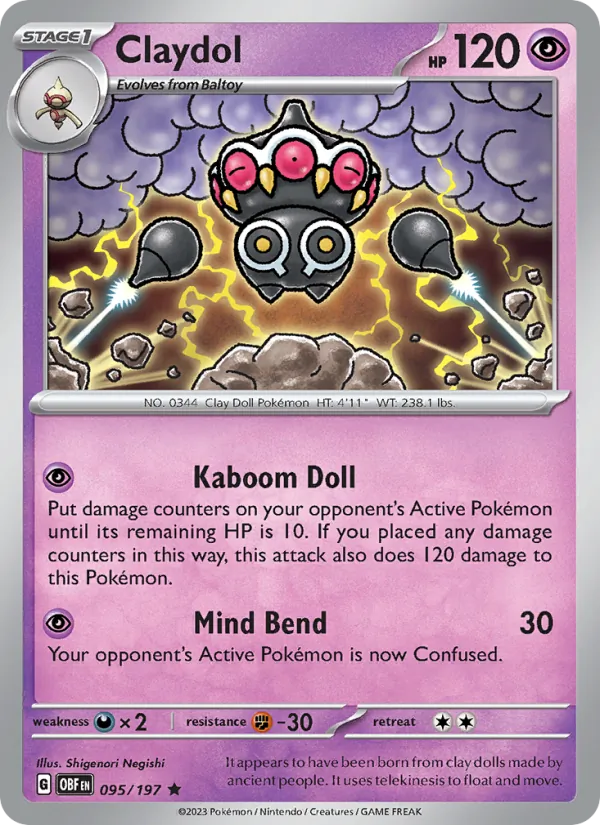 Claydol (OBF 095)