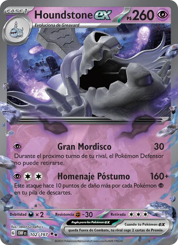 Houndstone ex (OBF 102)