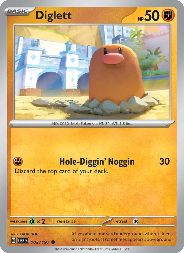 Diglett (OBF 103)