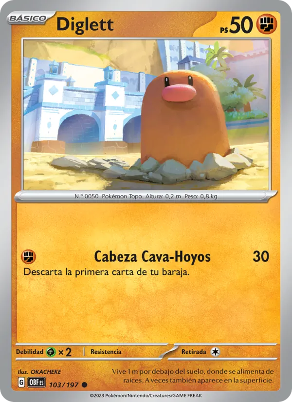 Diglett (OBF 103)