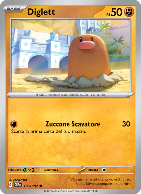 Diglett (OBF 103)