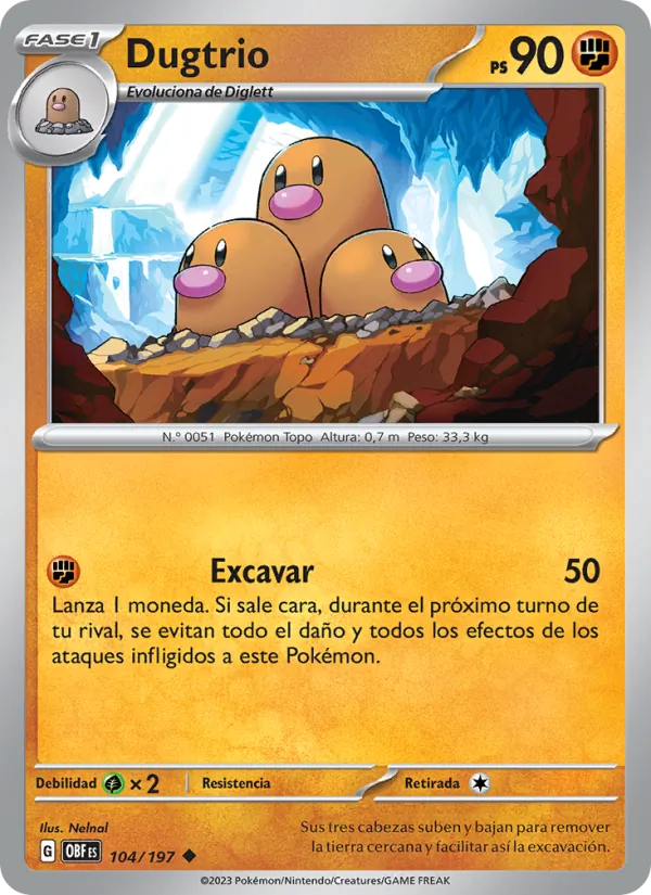 Dugtrio (OBF 104)