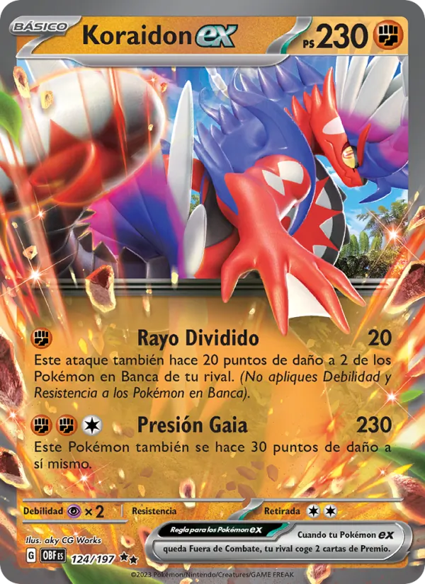 Koraidon ex (OBF 124)