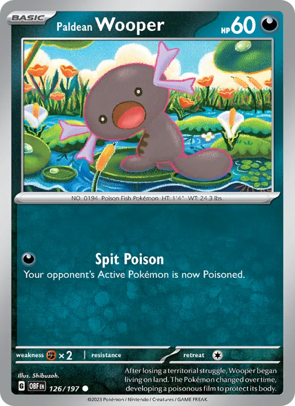 Paldean Wooper (OBF 126)