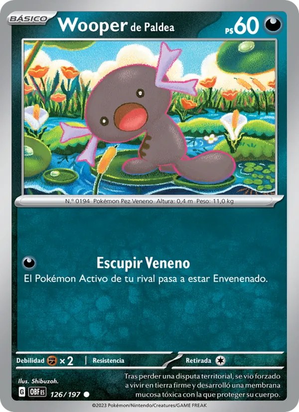 Paldean Wooper (OBF 126)